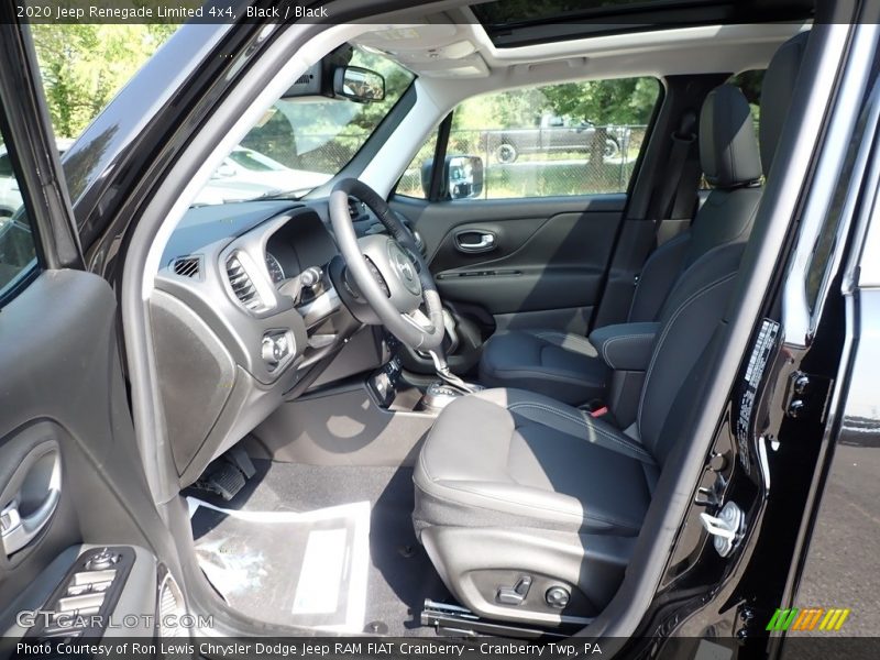 Black / Black 2020 Jeep Renegade Limited 4x4