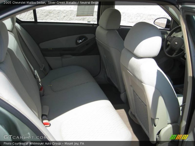 Silver Green Metallic / Neutral Beige 2005 Chevrolet Malibu Sedan