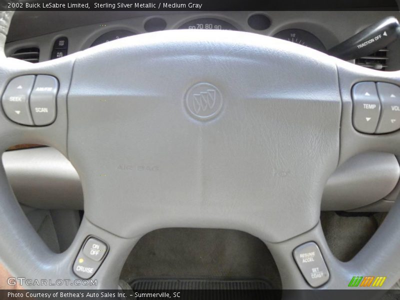 Sterling Silver Metallic / Medium Gray 2002 Buick LeSabre Limited