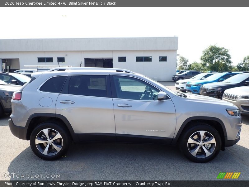 Billet Silver Metallic / Black 2020 Jeep Cherokee Limited 4x4
