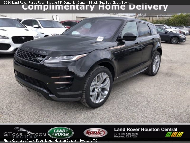 Santorini Black Metallic / Cloud/Ebony 2020 Land Rover Range Rover Evoque S R-Dynamic