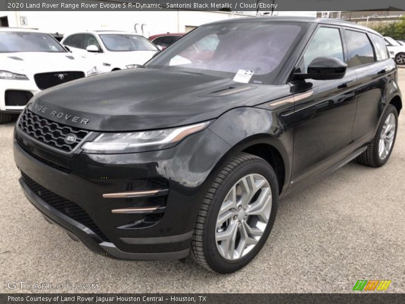 Santorini Black Metallic / Cloud/Ebony 2020 Land Rover Range Rover Evoque S R-Dynamic
