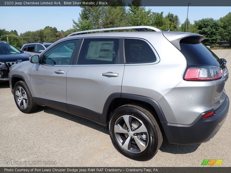 Billet Silver Metallic / Black 2020 Jeep Cherokee Limited 4x4