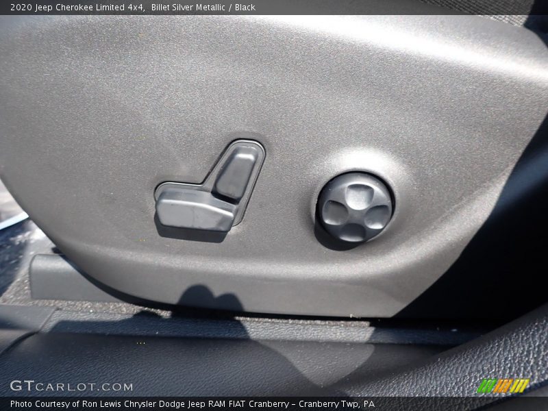 Billet Silver Metallic / Black 2020 Jeep Cherokee Limited 4x4