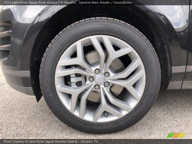 Santorini Black Metallic / Cloud/Ebony 2020 Land Rover Range Rover Evoque S R-Dynamic