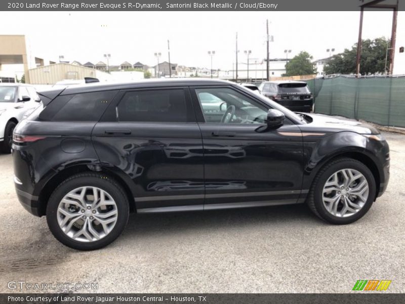 Santorini Black Metallic / Cloud/Ebony 2020 Land Rover Range Rover Evoque S R-Dynamic