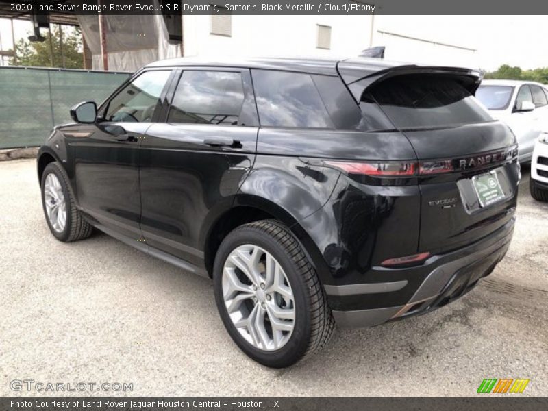 Santorini Black Metallic / Cloud/Ebony 2020 Land Rover Range Rover Evoque S R-Dynamic