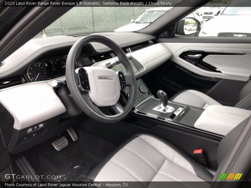 Santorini Black Metallic / Cloud/Ebony 2020 Land Rover Range Rover Evoque S R-Dynamic