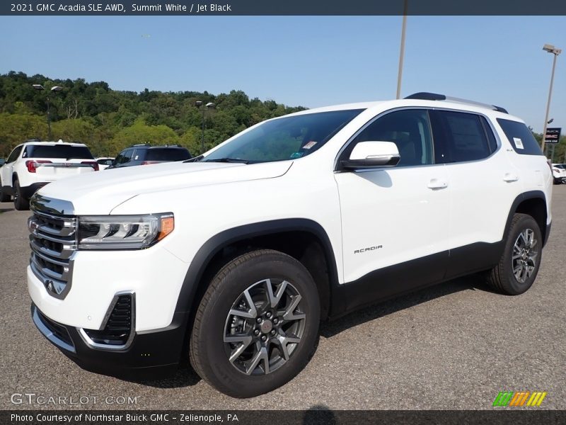 Front 3/4 View of 2021 Acadia SLE AWD
