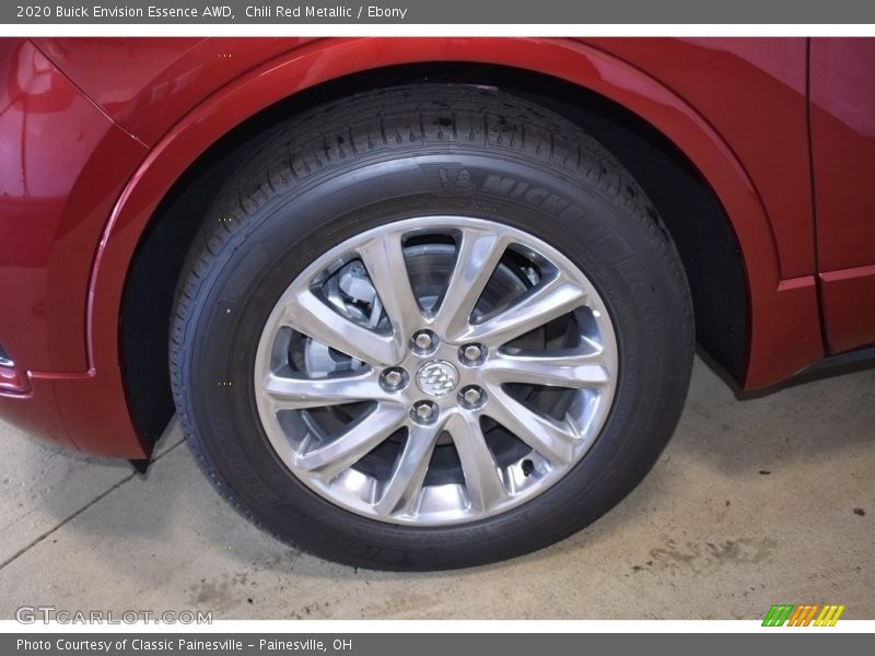 Chili Red Metallic / Ebony 2020 Buick Envision Essence AWD