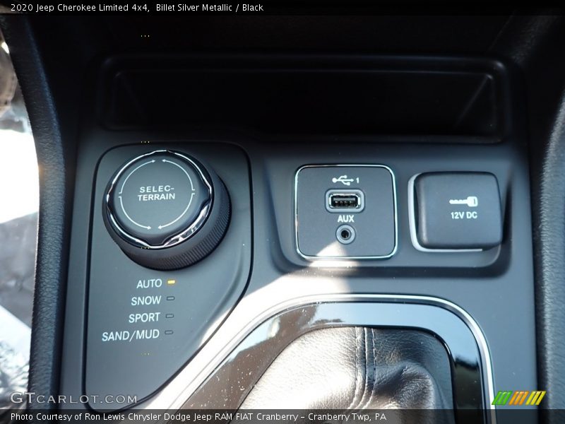 Billet Silver Metallic / Black 2020 Jeep Cherokee Limited 4x4