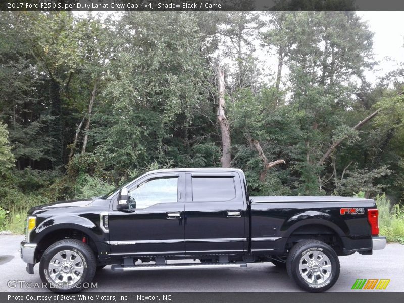Shadow Black / Camel 2017 Ford F250 Super Duty Lariat Crew Cab 4x4