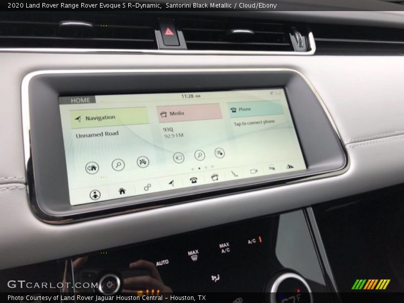 Santorini Black Metallic / Cloud/Ebony 2020 Land Rover Range Rover Evoque S R-Dynamic
