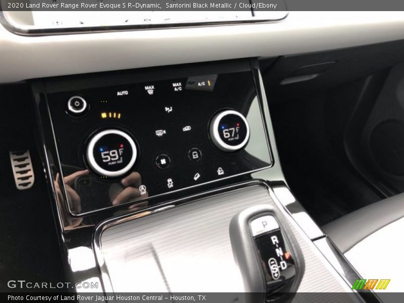 Santorini Black Metallic / Cloud/Ebony 2020 Land Rover Range Rover Evoque S R-Dynamic