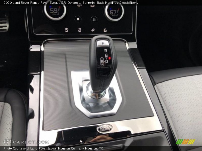 Santorini Black Metallic / Cloud/Ebony 2020 Land Rover Range Rover Evoque S R-Dynamic