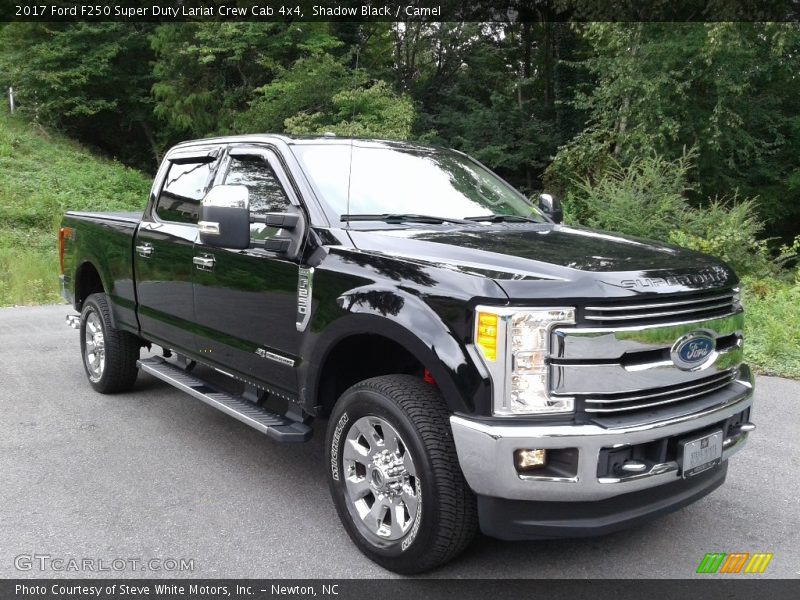 Shadow Black / Camel 2017 Ford F250 Super Duty Lariat Crew Cab 4x4
