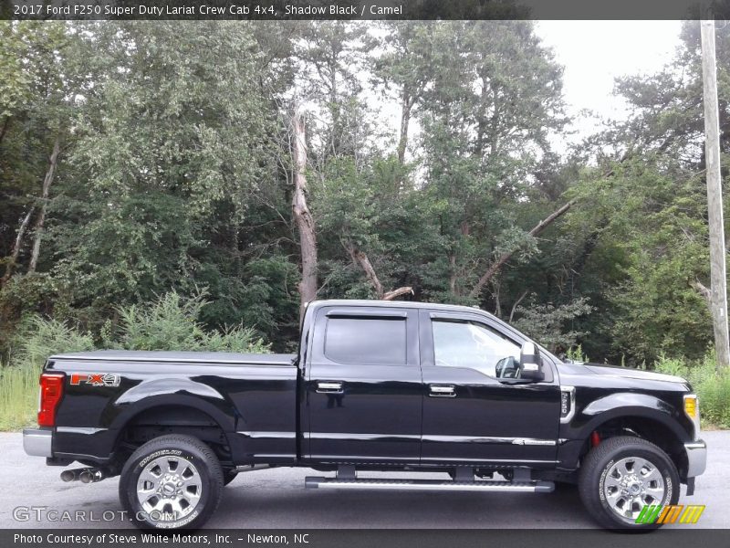 Shadow Black / Camel 2017 Ford F250 Super Duty Lariat Crew Cab 4x4