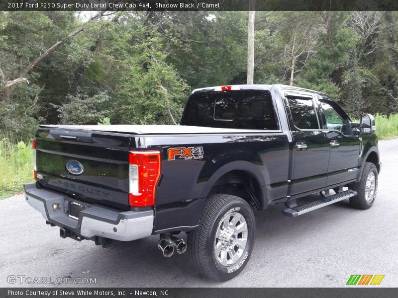 Shadow Black / Camel 2017 Ford F250 Super Duty Lariat Crew Cab 4x4