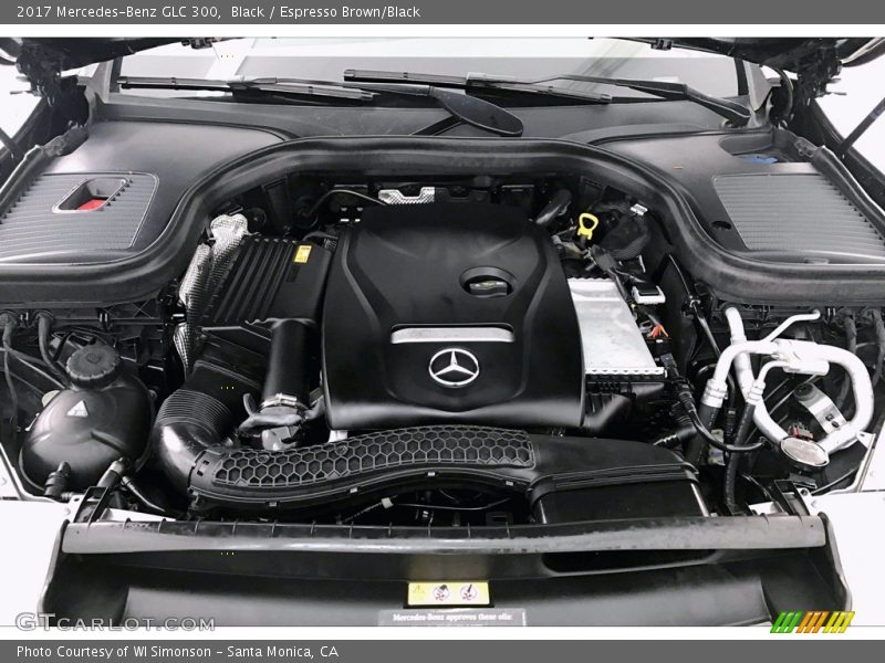 Black / Espresso Brown/Black 2017 Mercedes-Benz GLC 300