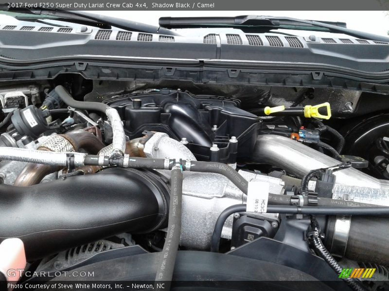 Shadow Black / Camel 2017 Ford F250 Super Duty Lariat Crew Cab 4x4