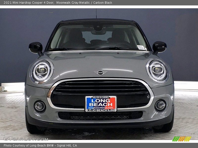 Moonwalk Gray Metallic / Carbon Black 2021 Mini Hardtop Cooper 4 Door