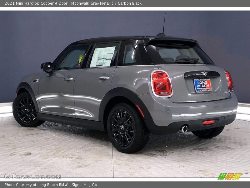 Moonwalk Gray Metallic / Carbon Black 2021 Mini Hardtop Cooper 4 Door