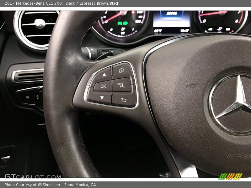 Black / Espresso Brown/Black 2017 Mercedes-Benz GLC 300