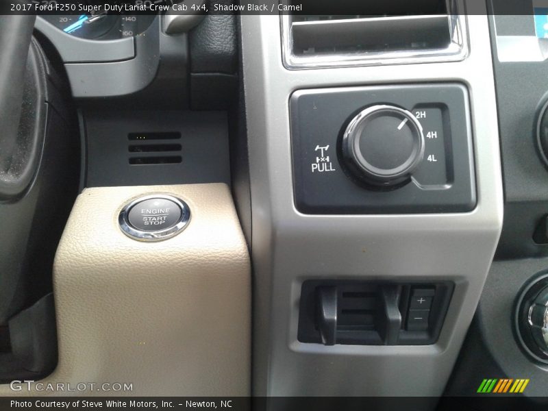 Shadow Black / Camel 2017 Ford F250 Super Duty Lariat Crew Cab 4x4