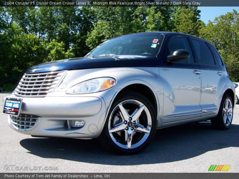 Midnight Blue Pearlcoat/Bright Silver Metallic / Dark Slate Gray 2004 Chrysler PT Cruiser Dream Cruiser Series 3