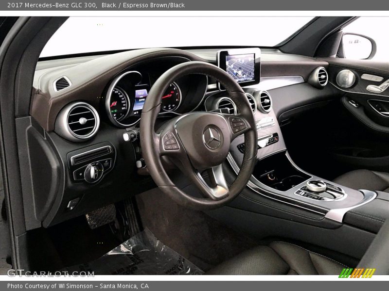 Black / Espresso Brown/Black 2017 Mercedes-Benz GLC 300