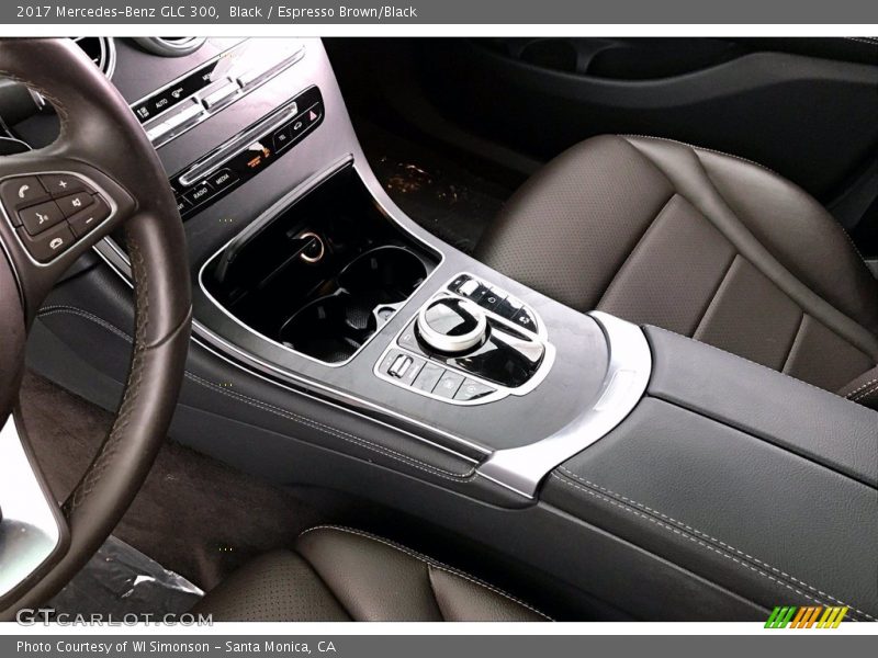 Black / Espresso Brown/Black 2017 Mercedes-Benz GLC 300