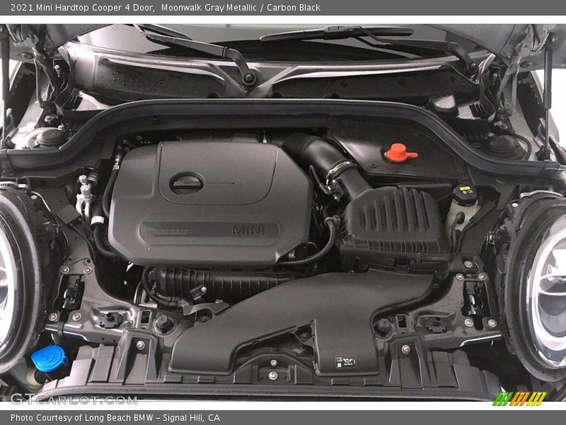 Moonwalk Gray Metallic / Carbon Black 2021 Mini Hardtop Cooper 4 Door