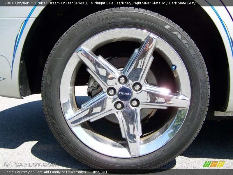 Midnight Blue Pearlcoat/Bright Silver Metallic / Dark Slate Gray 2004 Chrysler PT Cruiser Dream Cruiser Series 3