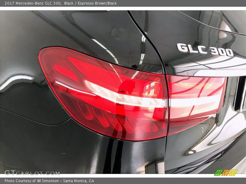 Black / Espresso Brown/Black 2017 Mercedes-Benz GLC 300