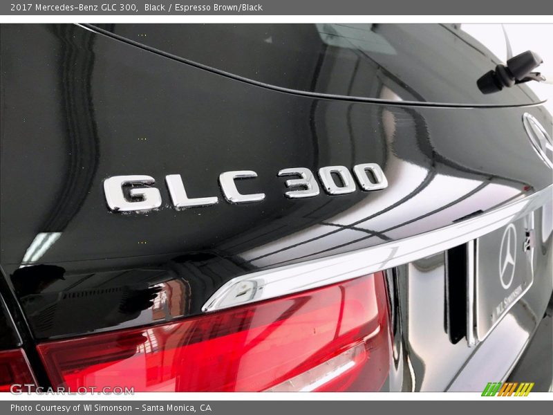 Black / Espresso Brown/Black 2017 Mercedes-Benz GLC 300