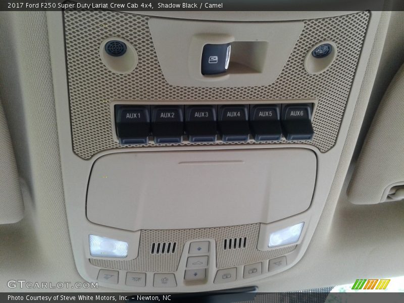 Shadow Black / Camel 2017 Ford F250 Super Duty Lariat Crew Cab 4x4