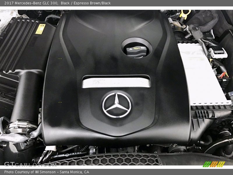 Black / Espresso Brown/Black 2017 Mercedes-Benz GLC 300