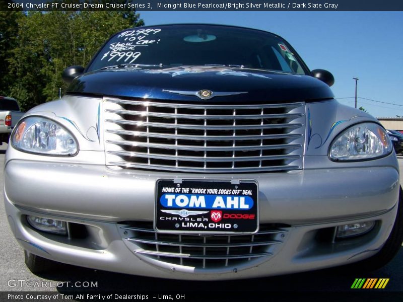 Midnight Blue Pearlcoat/Bright Silver Metallic / Dark Slate Gray 2004 Chrysler PT Cruiser Dream Cruiser Series 3