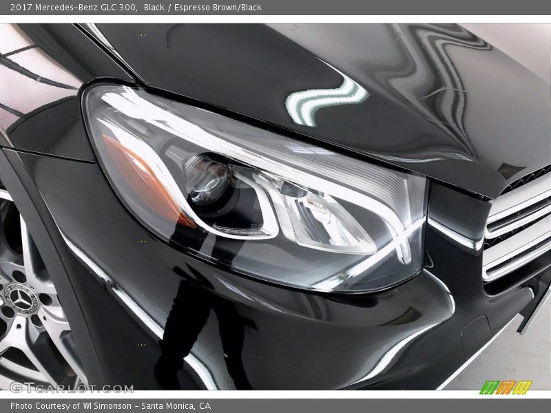 Black / Espresso Brown/Black 2017 Mercedes-Benz GLC 300