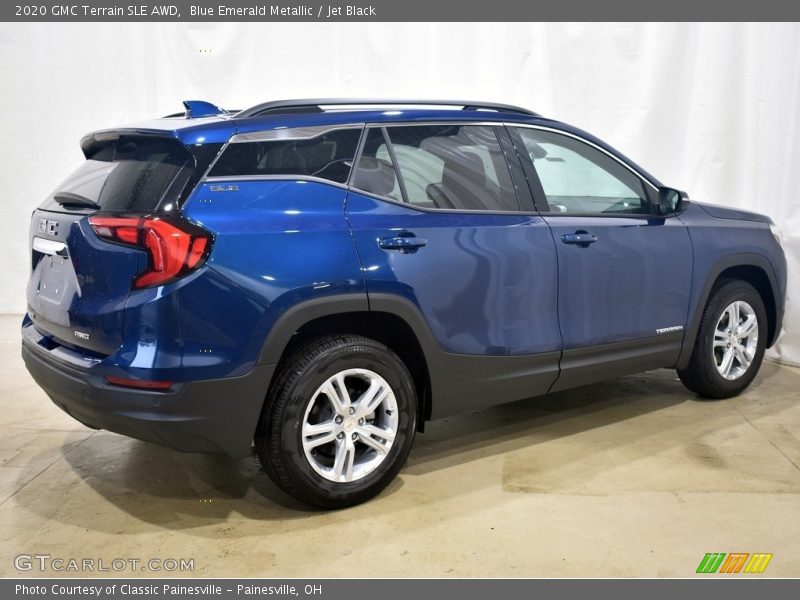 Blue Emerald Metallic / Jet Black 2020 GMC Terrain SLE AWD