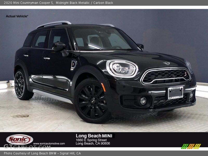 Midnight Black Metallic / Carbon Black 2020 Mini Countryman Cooper S