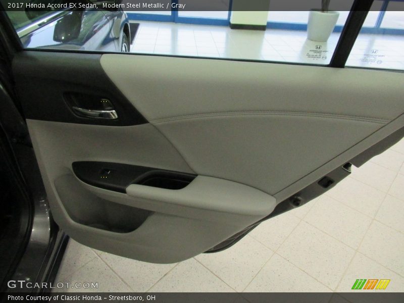 Modern Steel Metallic / Gray 2017 Honda Accord EX Sedan