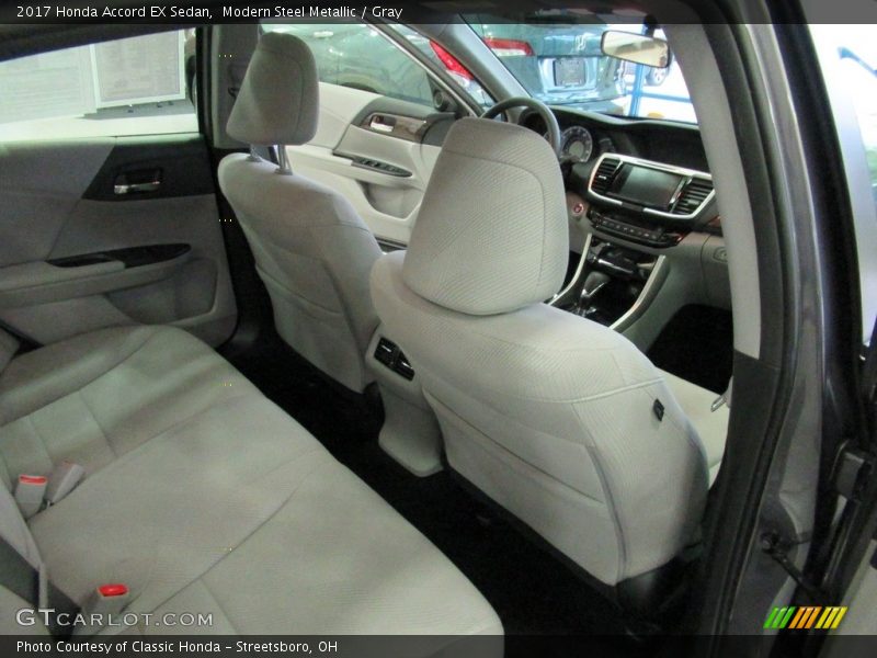 Modern Steel Metallic / Gray 2017 Honda Accord EX Sedan