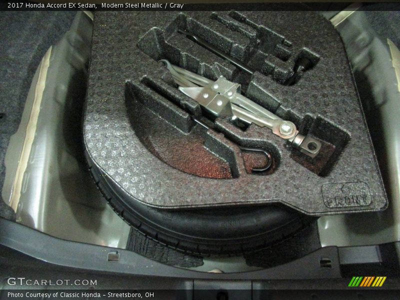 Modern Steel Metallic / Gray 2017 Honda Accord EX Sedan