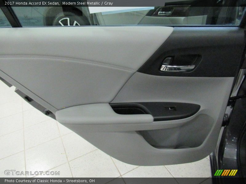 Modern Steel Metallic / Gray 2017 Honda Accord EX Sedan