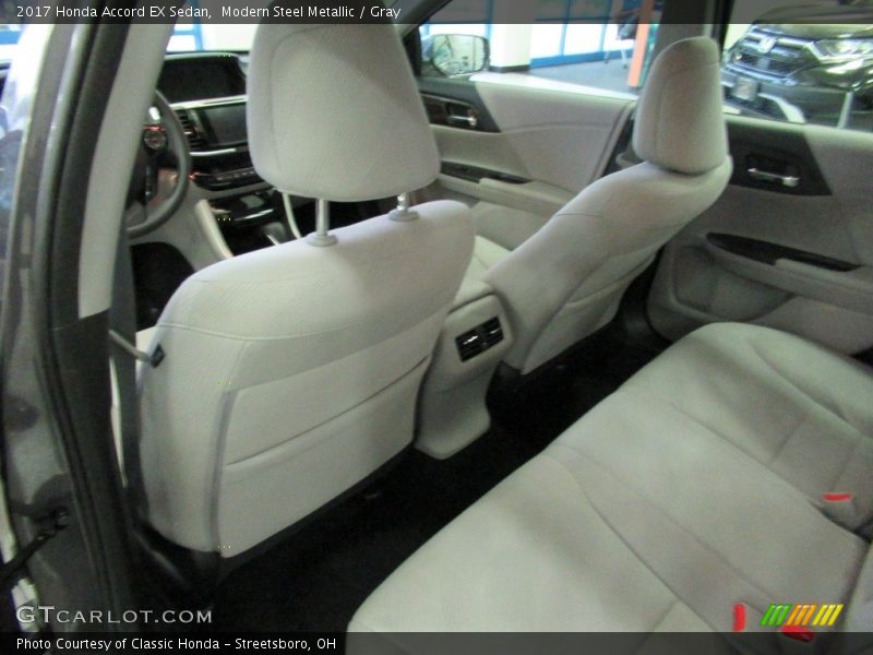 Modern Steel Metallic / Gray 2017 Honda Accord EX Sedan