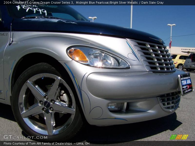 Midnight Blue Pearlcoat/Bright Silver Metallic / Dark Slate Gray 2004 Chrysler PT Cruiser Dream Cruiser Series 3
