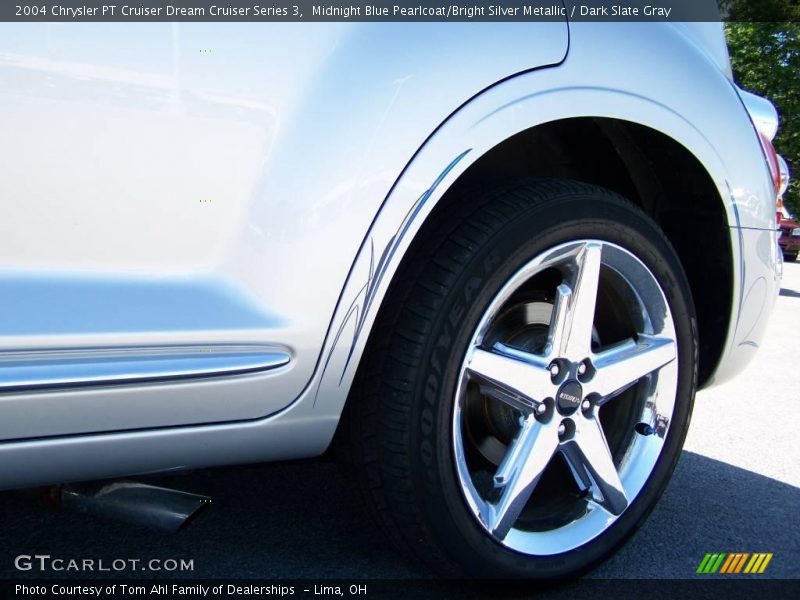 Midnight Blue Pearlcoat/Bright Silver Metallic / Dark Slate Gray 2004 Chrysler PT Cruiser Dream Cruiser Series 3