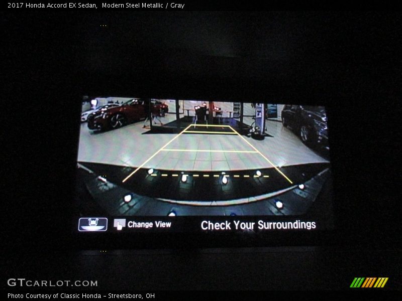 Modern Steel Metallic / Gray 2017 Honda Accord EX Sedan