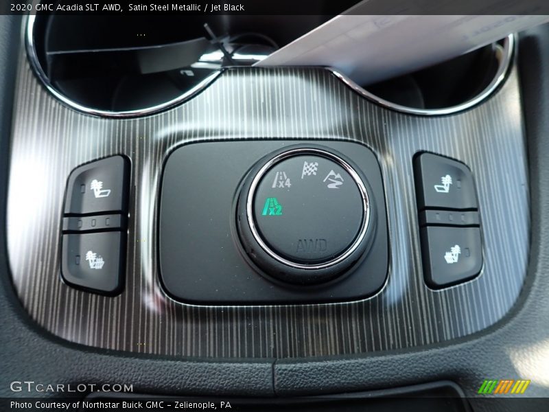 Satin Steel Metallic / Jet Black 2020 GMC Acadia SLT AWD